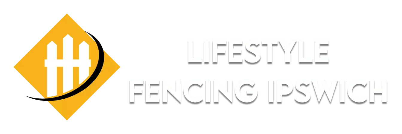 Long transparent logo for Lifestyle Fencing Ipswich